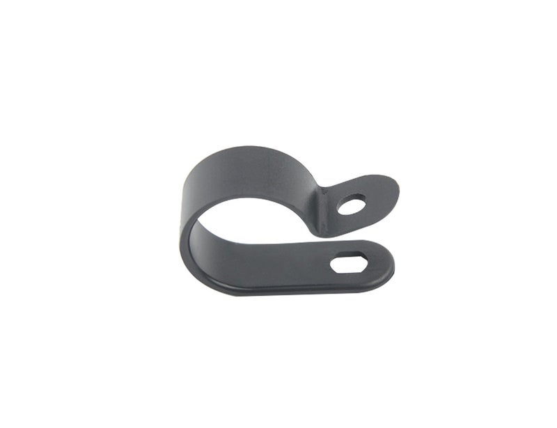 TOVOT 100 PCS 5/8" Nylon Cable Clamps Assortment R-Type Cable Clips Kit Black Plastic Wire Clamps Fasteners for Wire Mounting - Image 4